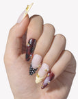 Lunar Velvet Handmade Press On Nails