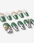 Verdant Safari Handmade Press On Nails