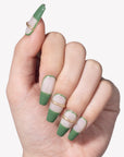 Verdant Safari Handmade Press On Nails
