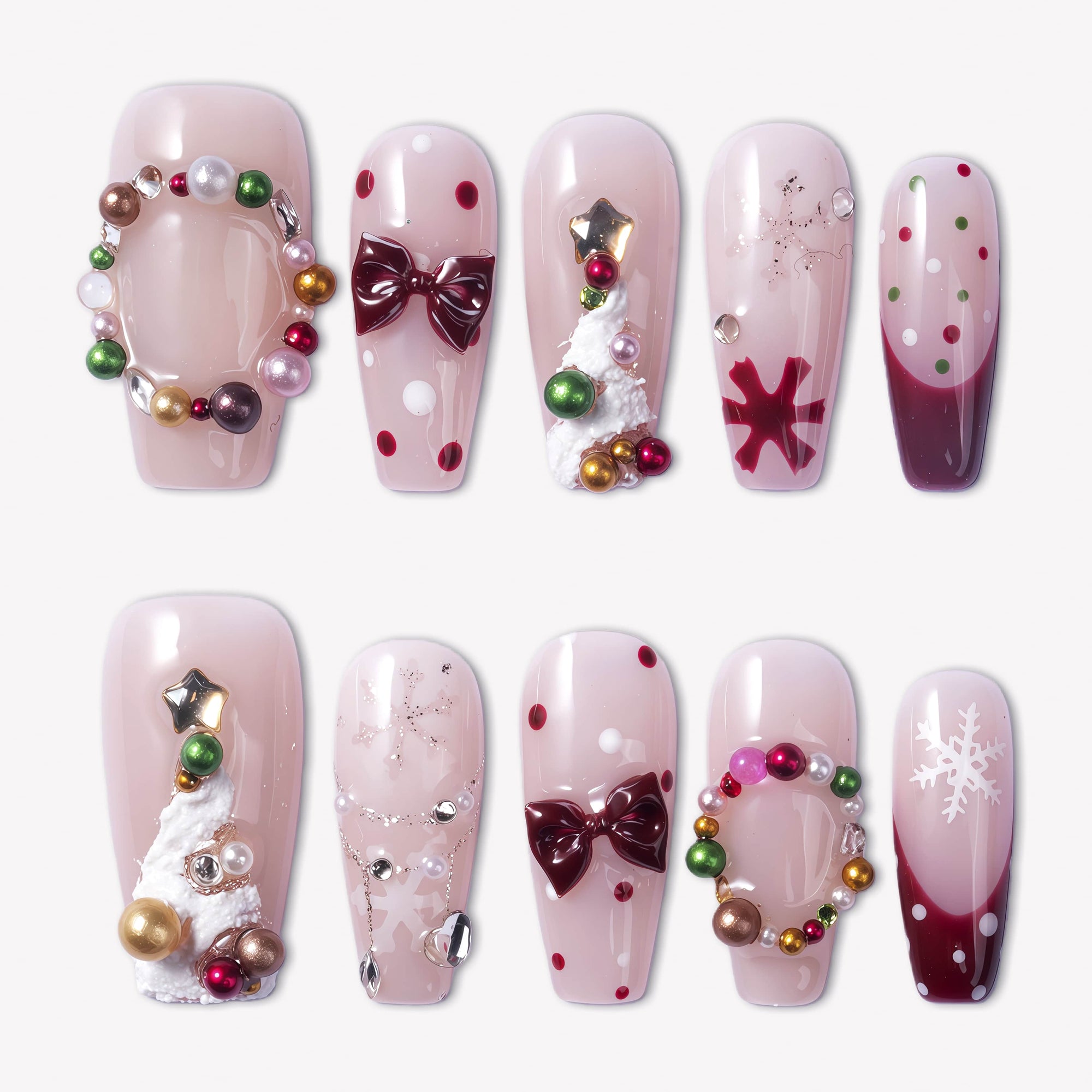 Merry Muse Handmade Press On Nails