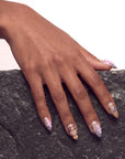 Lavender Lyric Handmade Press On Nails