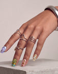 Golden Muse Handmade Press On Nails