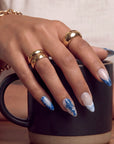 Whale Song Handmade Press On Nails
