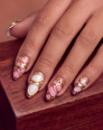 Liquid Gold Handmade Press On Nails
