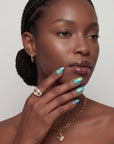 Island Lagoon Handmade Press On Nails
