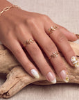Golden Shore Ritual Handmade Press On Nails