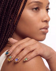 Prismatic Relic Handmade Press On Nails