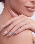 Crystal Dew Handmade Press On Nails