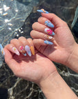 Island Echo Handmade Press On Nails