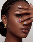 Stained Glass Handmade Press On Nails