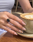 Golden Veil Handmade Press On Nails