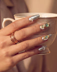 Celestial Tide Handmade Press On Nails