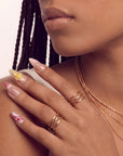 Blush Garden Handmade Press On Nails