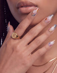 Rose Veil Aureate Handmade Press On Nails