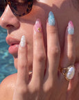 Mermaid Mood Handmade Press On Nails