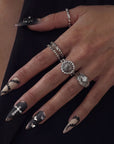 Gothic Elegance Handmade Press On Nails