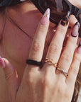 Starlit Mocha Handmade Press On Nails
