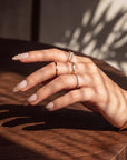 Dance of Shifting Sands Handmade Press On Nails
