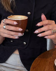Glazed French Handmade Press On Nails