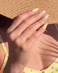 Lemon Bloom Handmade Press On Nails