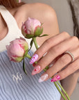 Candy Crush Handmade Press On Nails