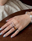 Frosted Cherry Handmade Press On Nails
