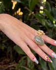 Floral Symphony Handmade Press On Nails