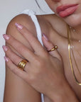 Pink Fairy Dust Handmade Press On Nails