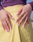 Impressionist Pointe Handmade Press On Nails