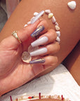 Emerald Venom Handmade Press On Nails