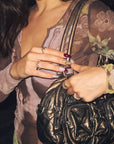 Berry Firelight Handmade Press On Nails