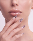 Ethereal Wings(Irregular Shaped) Handmade Press On Nails