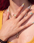 Oasis Baroque Handmade Press On Nails