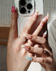 Sea Bloom Handmade Press On Nails