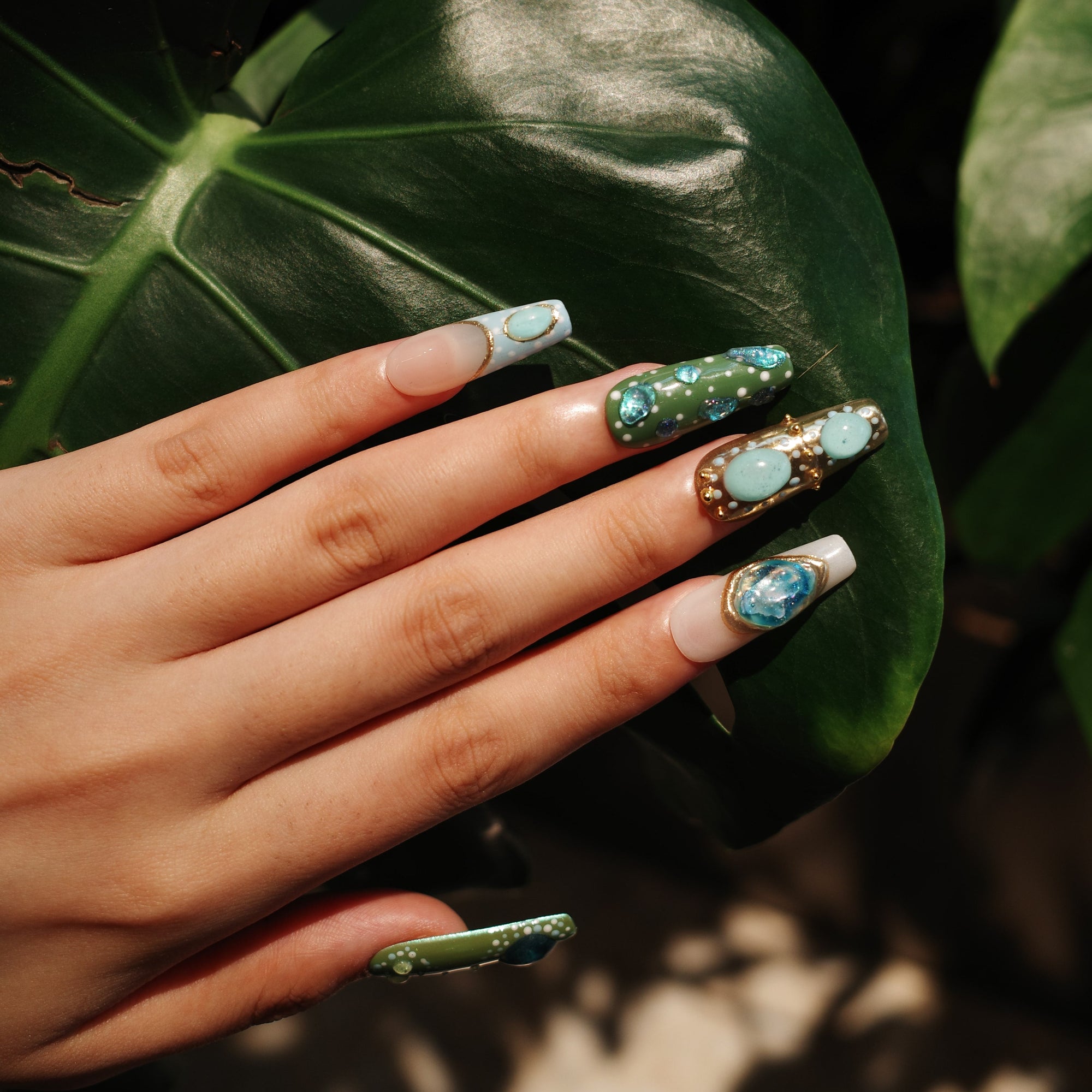 Jungle Relic Handmade Press On Nails
