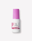 Beyondcanva brush-on nail glue bottle with a pink cap shown on a clean white background