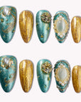 Aureate Relic Handmade Press On Nails