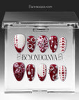 Dot Fantasy Handmade Press On Nails
