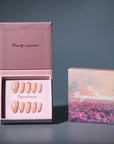 Golden Flow Handmade Press On Nails