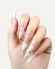 Ocean Breeze Handmade Press On Nails