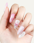 Ribbon Handmade Press On Nails