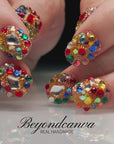 Galactic Gossamer Handmade Press On Nails