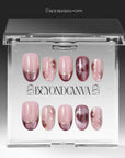 Velvet Rose Handmade Press On Nails