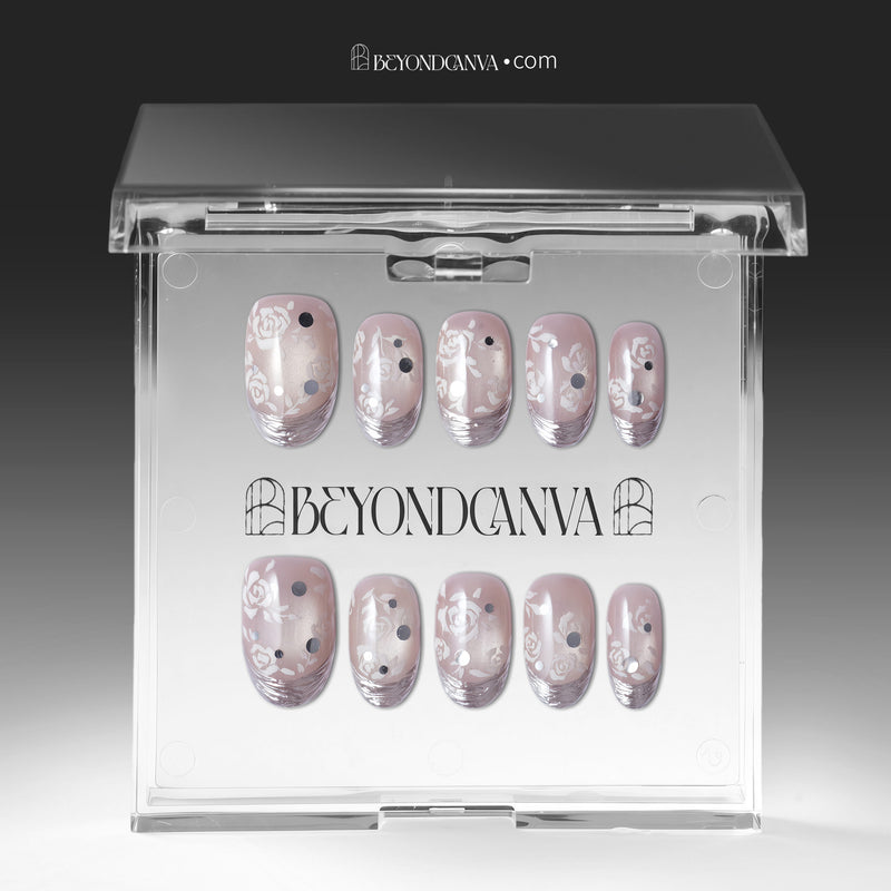 Rose Essence Handmade Press On Nails