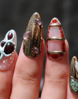 Cosmic Relic Handmade Press On Nails