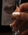 Gilded Pearl Handmade Press On Nails