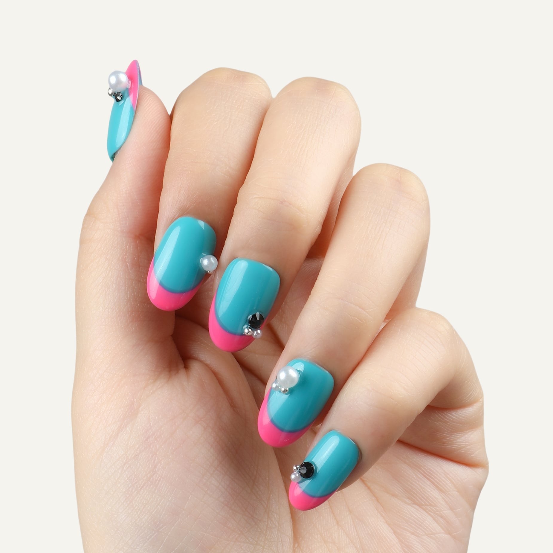French Babies Handmade Press On Nails