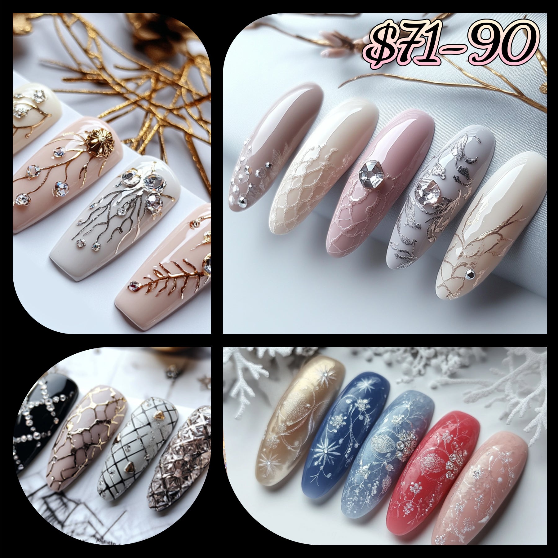 Customized Press On Nails(Deposit)