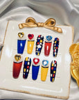 Heart of Primary Colors Customized