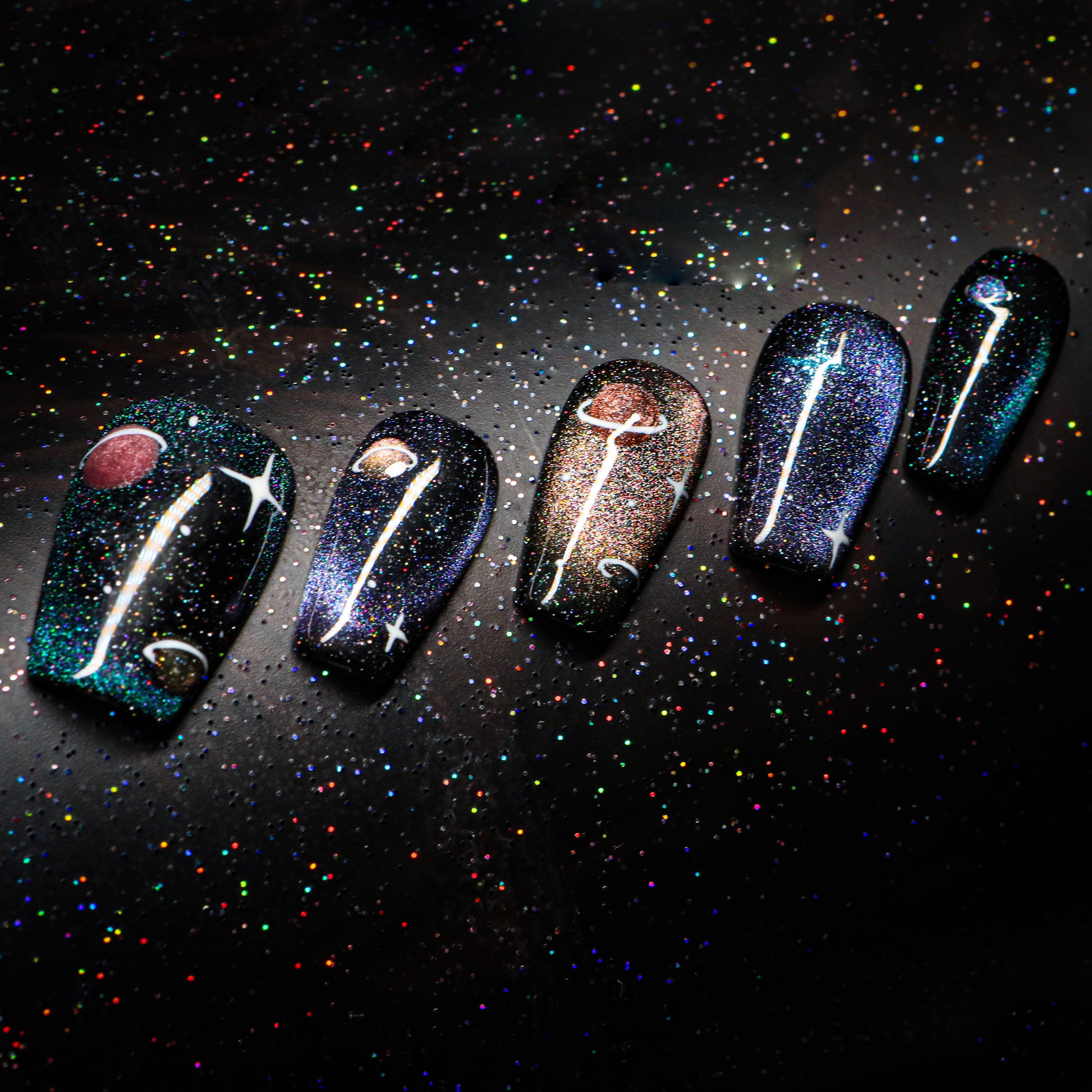 Cosmic Dream Handmade Press On Nails